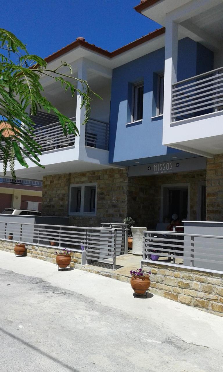 Nissos Rooms Ammouliani Dış mekan fotoğraf